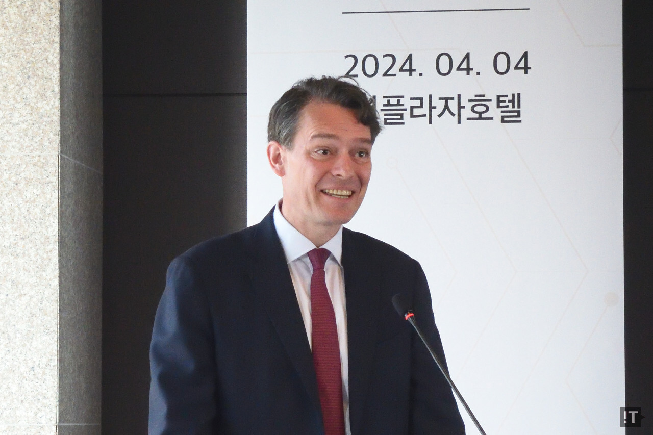 자크 플리스 주한 룩셈부르크 초대 대사 / 권용만 기자