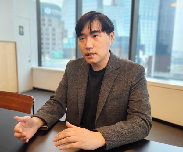 남두완 스테이블랩 최고운영책임자(COO)가 질문에 답하고 있다. / 클레이튼