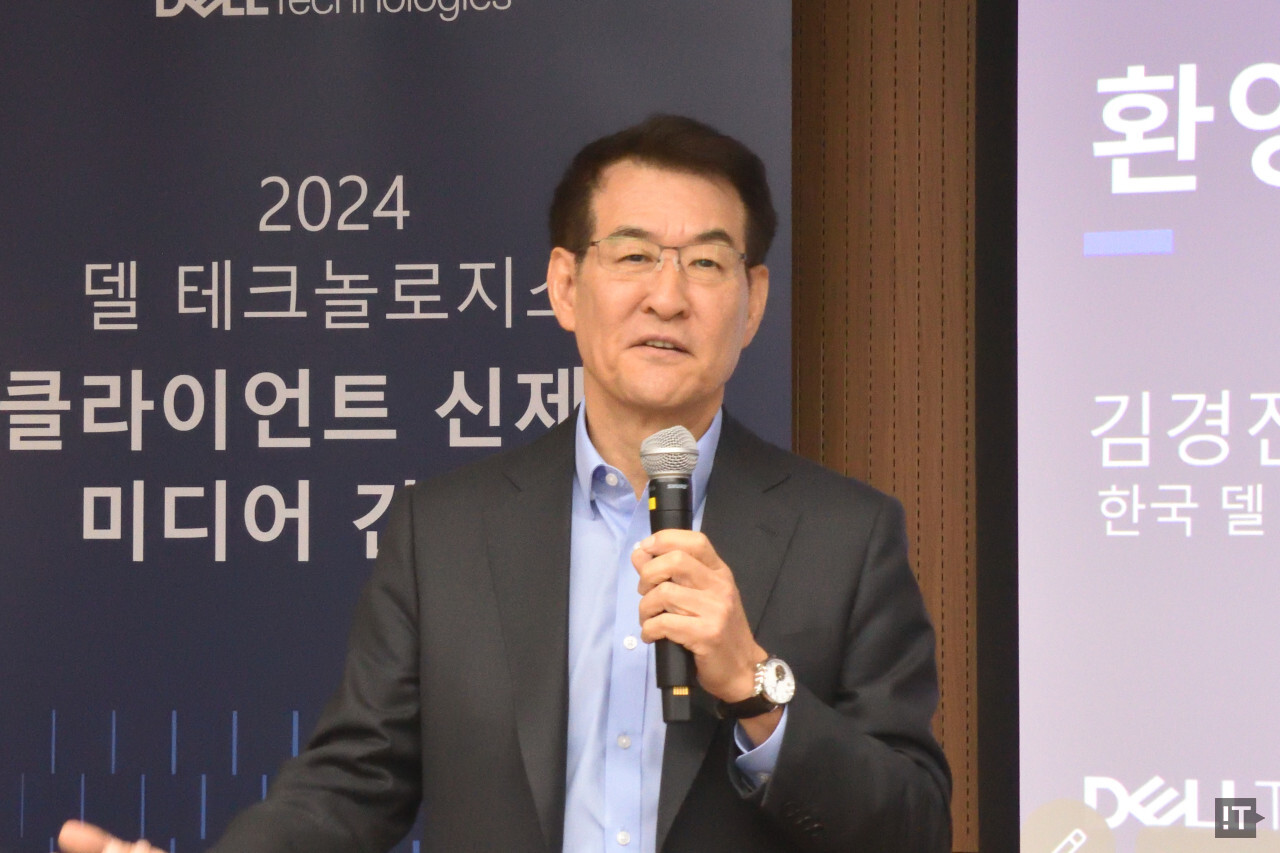 김경진 한국 델 테크놀로지스 총괄사장 / 권용만 기자