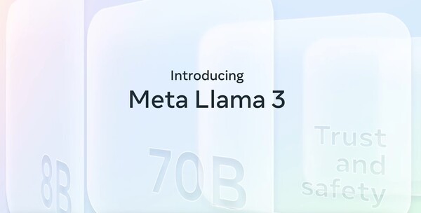 18일(현지시각) 메타는 오픈소스 LLM '라마 3'를 공개했다. / 메타 라마