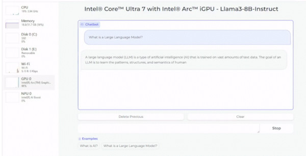 코어 울트라 탑재 AI PC는 ‘라마 3’를 충분히 돌릴 수 있다. / 인텔 홈페이지 갈무리