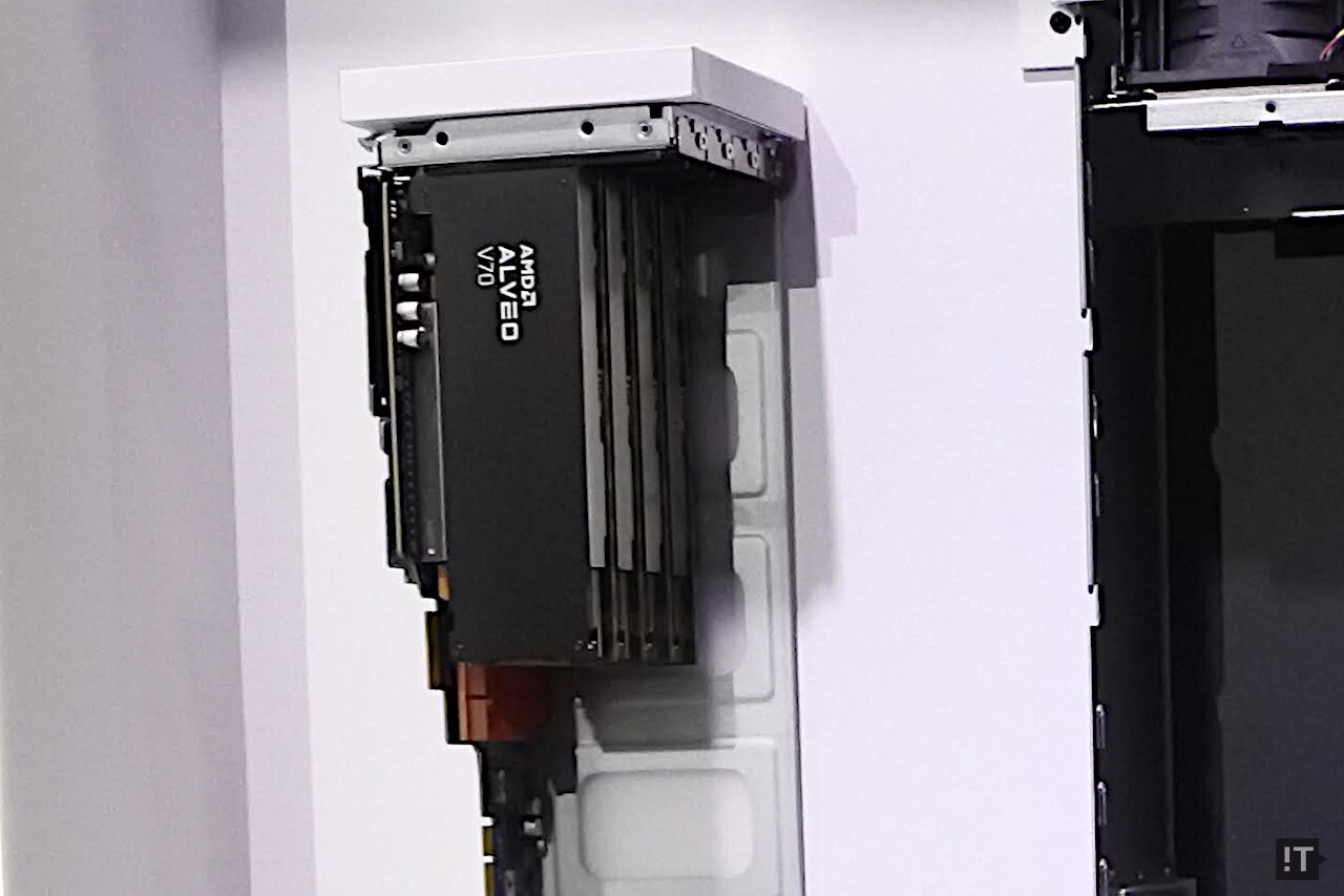 AMD 알베오 V70 AI 가속기 / 권용만 기자