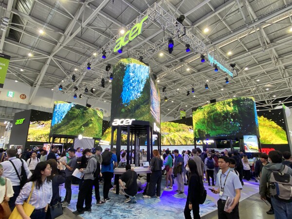 컴퓨텍스 2024에 참가한 에이서 부스 전경. / 타이베이=이재범 PD