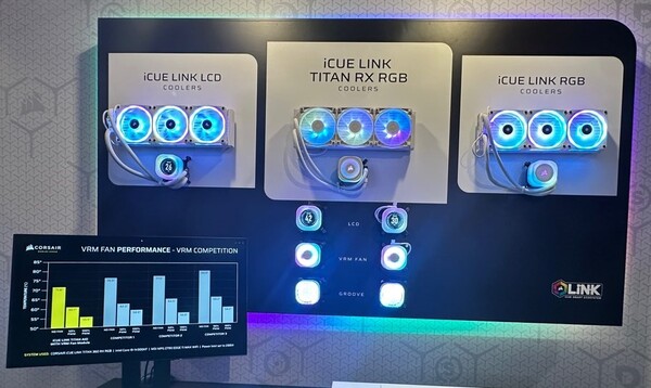 커세어 CPU 쿨러 모델 '타이탄 시리즈'. / 커세어