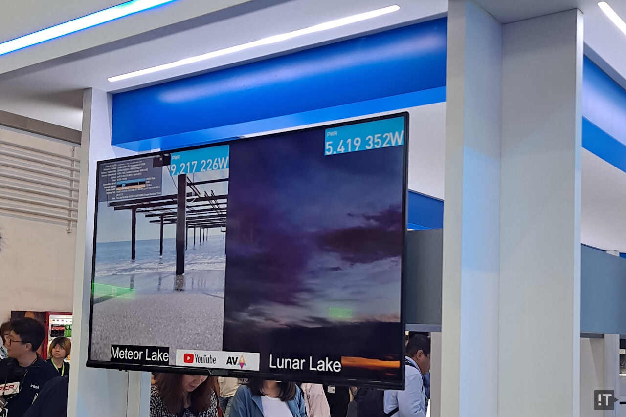‘루나 레이크’는 영상 재생에서 전력 소비량이 기존의 절반 수준까지 줄었다. / 타이베이=권용만 기자