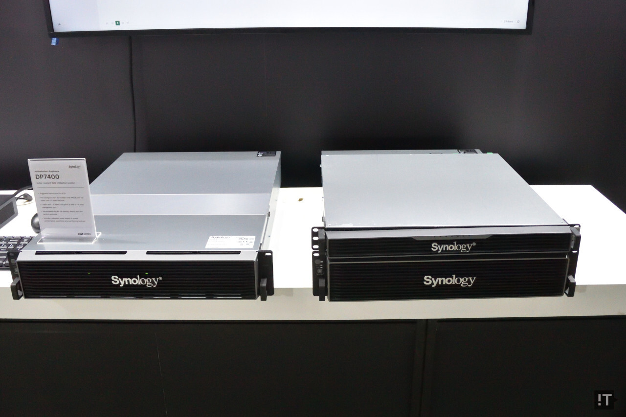 시놀로지 ‘액티브프로텍트’ 어플라이언스 제품 / 타이베이=권용만 기자