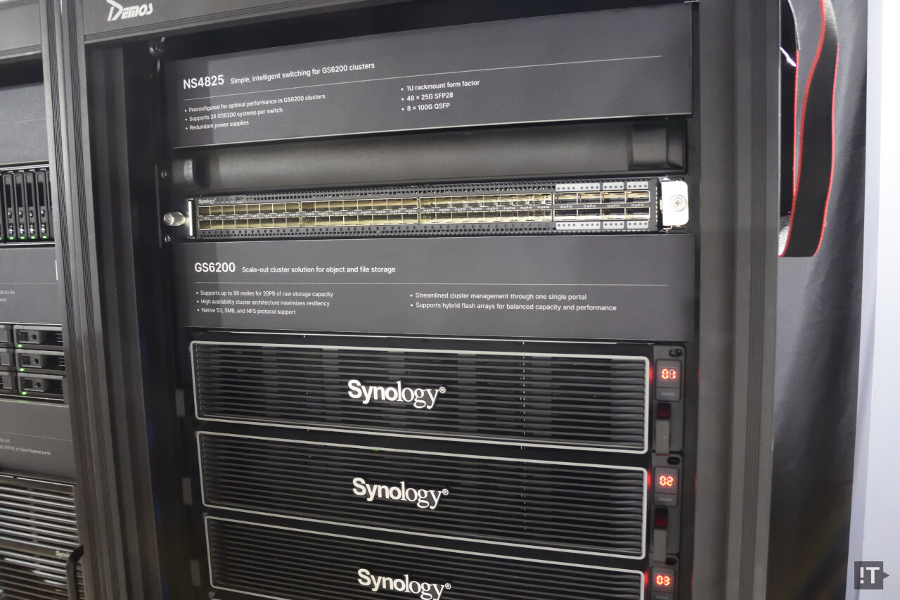 시놀로지 GS6200 스케일아웃 스토리지 솔루션 / 타이베이=권용만 기자