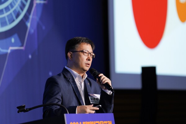 19일 김준석 한화생명 AI 실장이 '20204 디지털금융포럼'에 참석했다 / IT조선