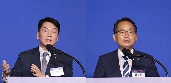 안철수 국민의힘 의원(왼쪽)과 강준현 더불어민주당 의원 / IT조선DB