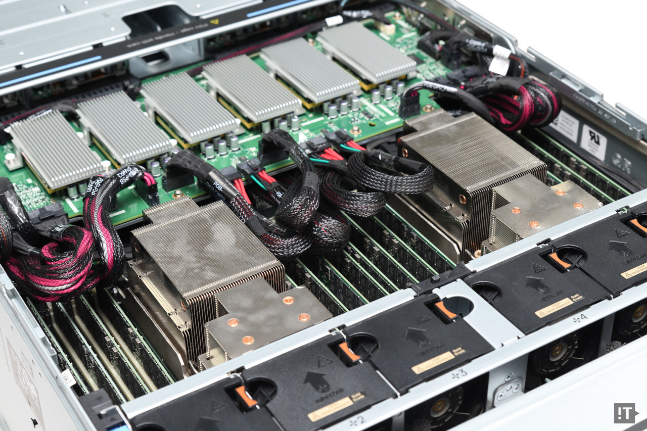 델 파워엣지 XE9680의 CPU부 / 권용만 기자