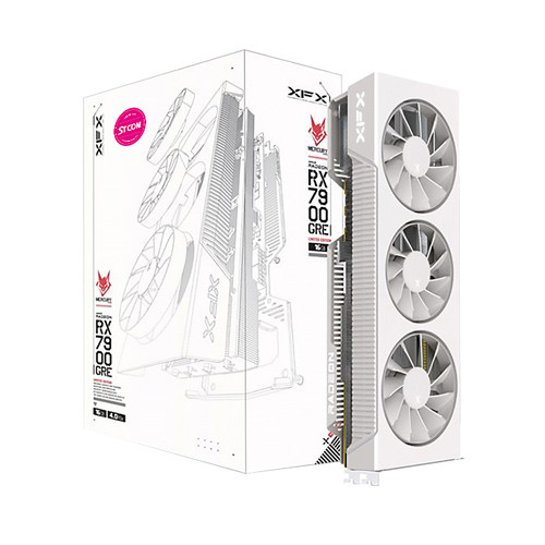 XFX 라데온 RX 7900 GRE 마그네틱 에어 화이트 그래픽카드 / 에스티컴퓨터