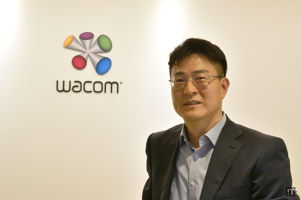 김주형 와콤코리아 대표 / 권용만 기자