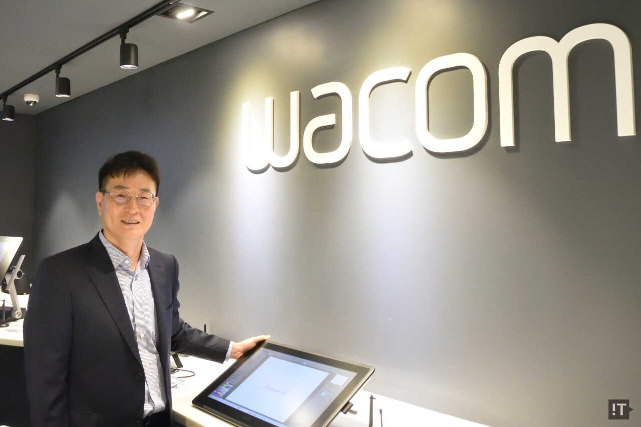 김주형 와콤코리아 대표 / 권용만 기자