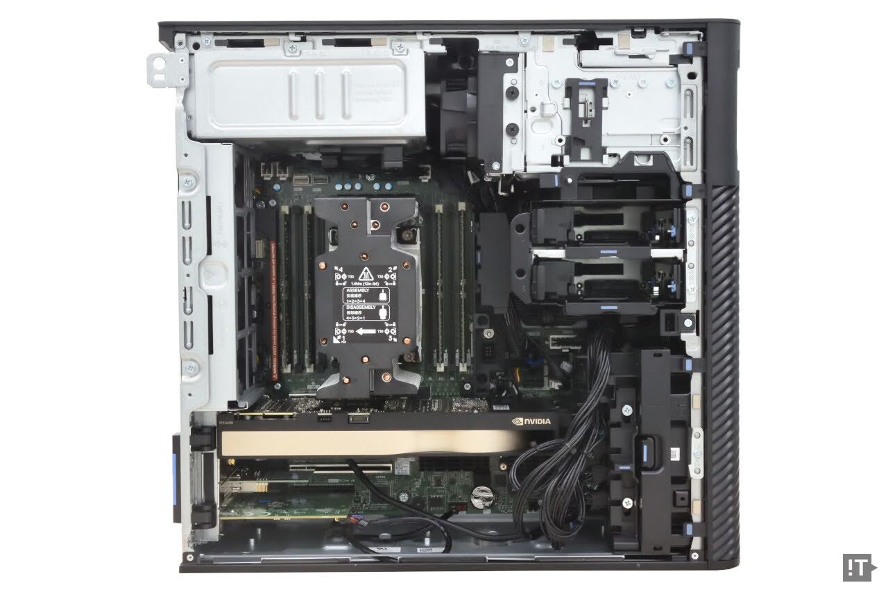 델 프리시전 5860 타워형 워크스테이션 내부 구조 / 권용만 기자