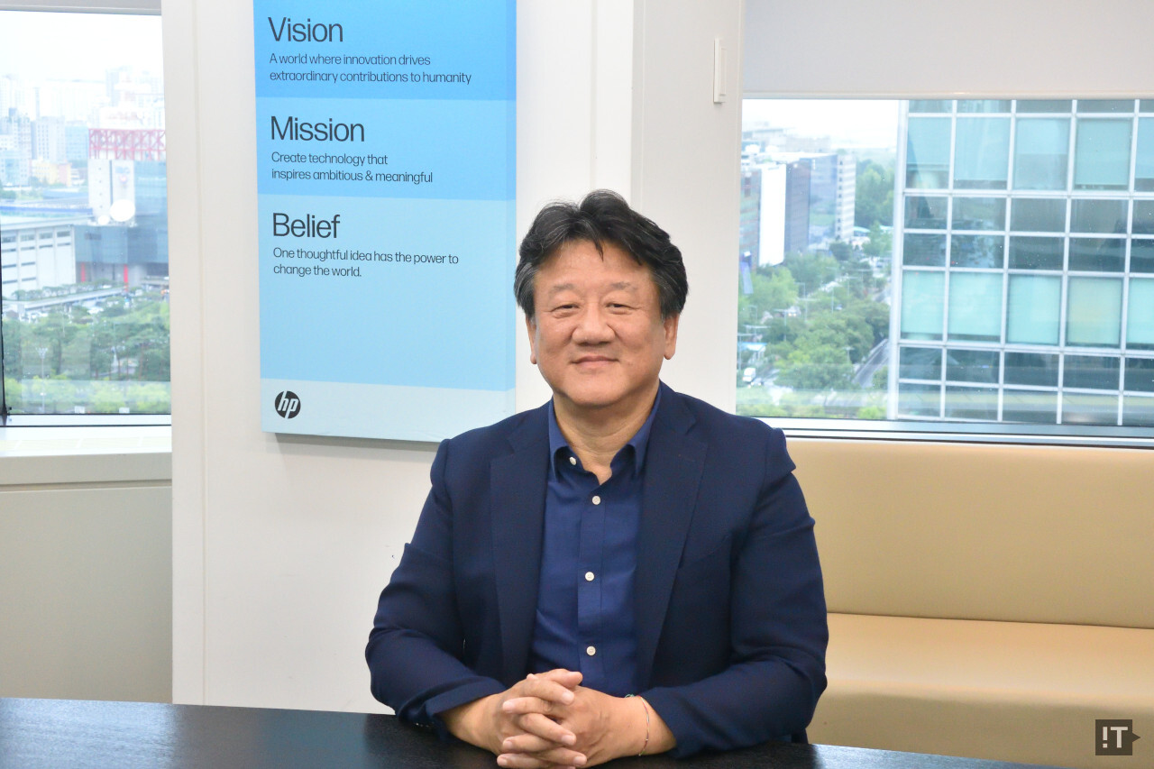 김대환 HP코리아 대표 / 권용만 기자