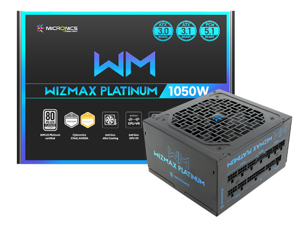 위즈맥스 1050W 플래티넘 풀모듈러 ATX 3.1 파워서플라이 / 한미마이크로닉스