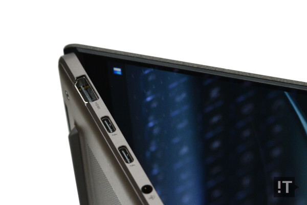 젠북 S 14 OLED 제품 좌측 포트 구성 / 권용만 기자