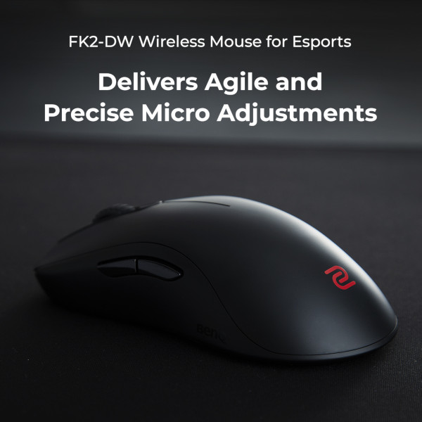 벤큐 조위가 무선 게이밍 마우스 ‘FK2-DW’를 출시했다. / 벤큐