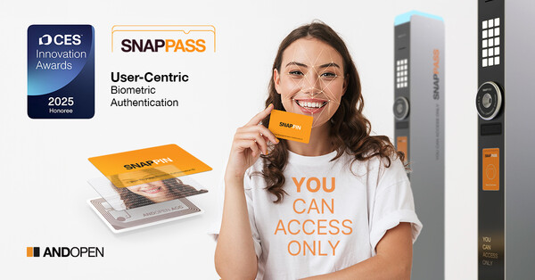 앤오픈이 CES 2025 혁신상을 수상했다. / 앤오픈