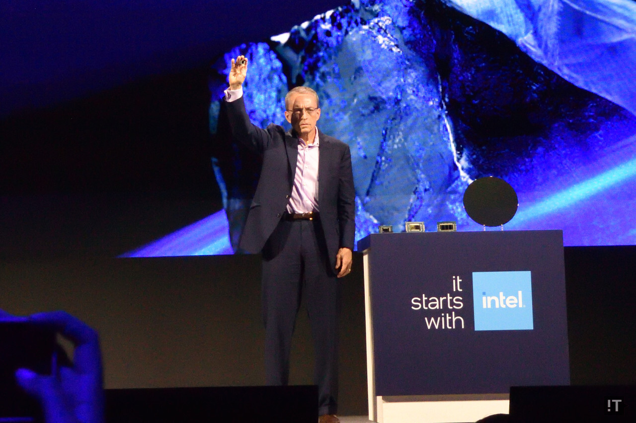 컴퓨텍스 2024서 기조연설에 나섰던 팻 겔싱어 인텔 전 CEO / 권용만 기자