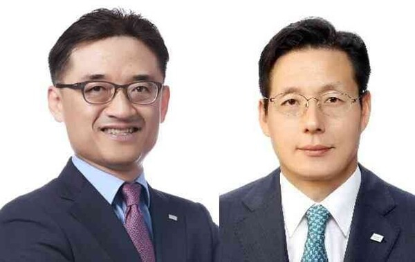 김미섭 미래에셋증권 부회장(왼쪽)과 허선호 미래에셋증권 부회장 / 사진 = 미래에셋증권