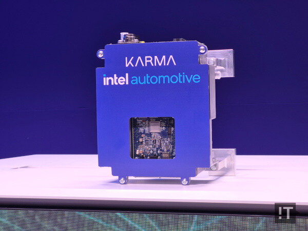 카르마 오토모티브는 인텔의 ACU를 사용한 공동 브랜드 인버터를 선보일 예정이다. / 라스베이거스=권용만 기자