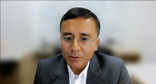 아쉬시 레이 오라클 미션 크리티컬 데이터베이스 기술 부문 부사장이 온라인 브리핑에서 엑사데이터 X11M에 대해 발표하고 있다.  / 온라인 브리핑 갈무리