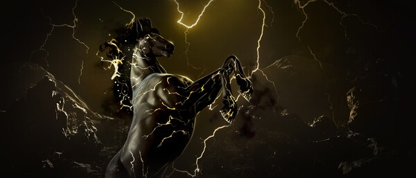 검은사막 신규 환상마 '볼타리온' 이미지. / 펄어비스