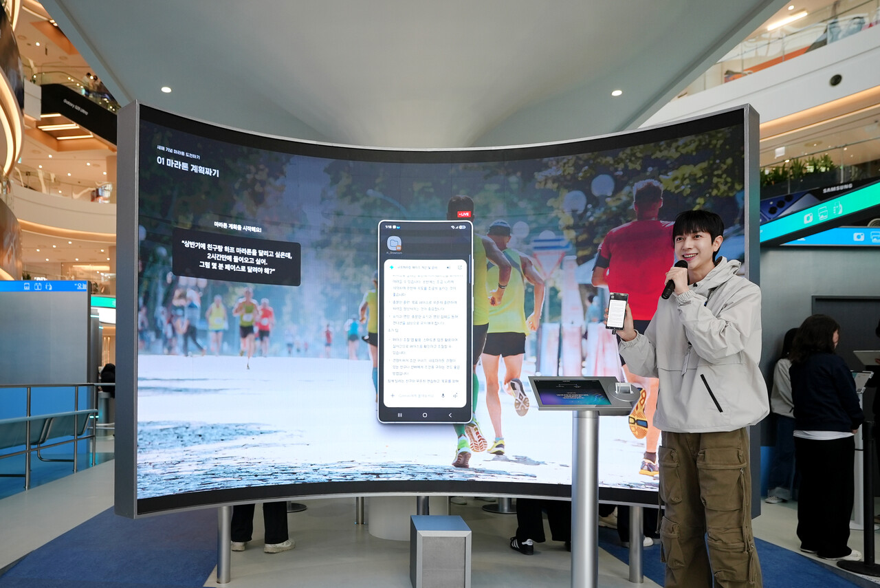 영등포 타임스퀘어에 위치한 갤럭시 스튜디오. / 홍주연 기자