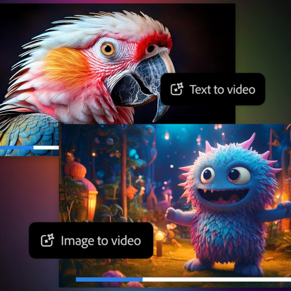 어도비 파이어플라이 비디오 모델 구동 기능 / 어도비