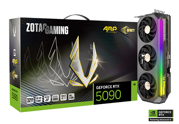 조텍 게이밍 지포스 RTX 5080 AMP 익스트림 인피니티 그래픽카드 / 조텍