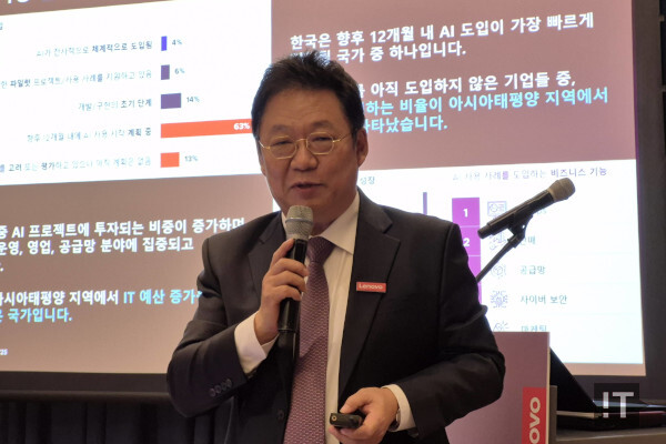 신규식 한국레노버 대표 / 권용만 기자