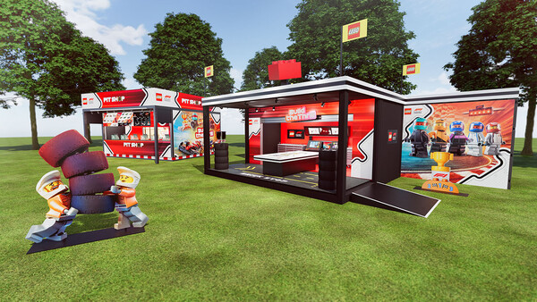 ‘레고 팬 존’ 및 ‘레고 피트샵’ 조감도. / 레고코리아