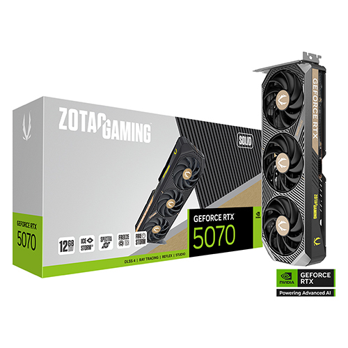 조텍 게이밍 지포스 RTX 5070 SOLID 그래픽카드 / 조텍코리아