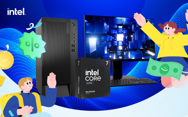 인텔 공인대리점이 '신학기엔 가성비 효율 PC로 업그레이드' 프로모션을 실시한다. / 인텔