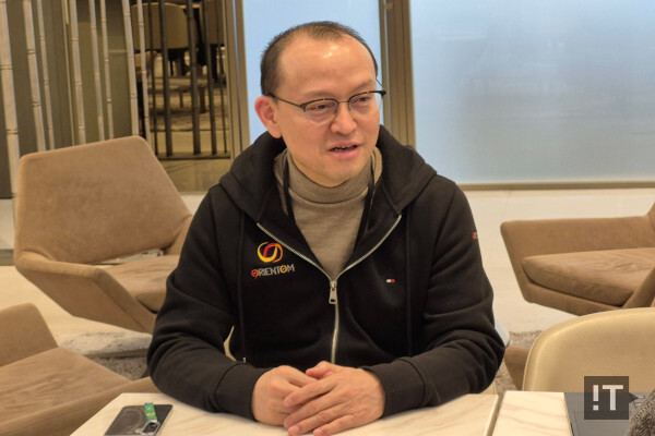 한국양자산업협회장을 맡고 있는 방승현 오리엔텀 대표 / 권용만 기자