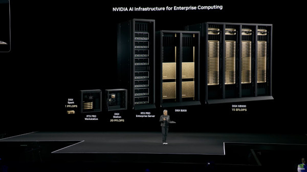 초소형 PC에서 데이터센터까지 이어지는 포트폴리오가 구축됐다. / 엔비디아 영상 갈무리