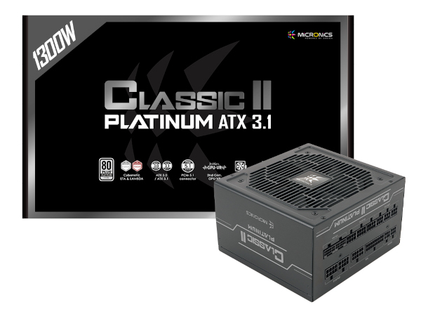 마이크로닉스 클래식 II 플래티넘 ATX 3.1 1300W 파워서플라이 / 한미마이크로닉스