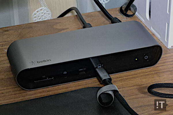 벨킨 ‘썬더볼트4 독 프로’ 도킹 스테이션 / 권용만 기자