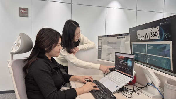 메가존클라우드 AI & 데이터분석센터 엔지니어들이 GenAI360을 통해 AI 프로젝트를 수행하고 있다. / 메가존클라우드