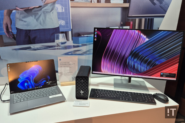 HP Z북 울트라 G1a 모바일 워크스테이션과 Z2 미니 G1a 미니 워크스테이션 / 권용만 기자