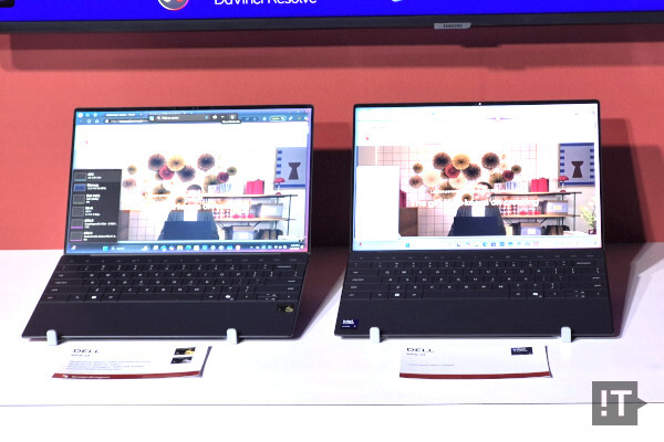 퀄컴 스냅드래곤 X 시리즈 탑재 델 XPS 13(좌), 인텔 코어 울트라 200V 탑재 델 XPS 13(우) / 권용만 기자