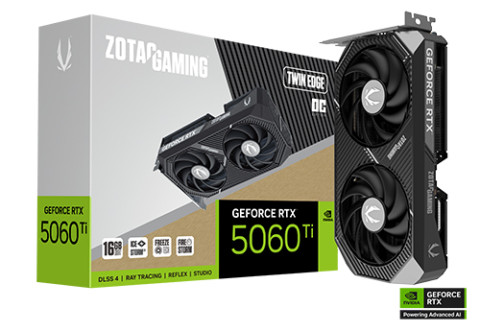 강력한 AI 연산 능력을 갖춘 RTX 50 시리즈로 조텍이 RTX 5060 Ti (16GB 및 8GB 버전)와 RTX 5060을 출시했다. / 조텍코리아