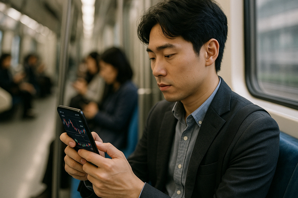 지난달 4일부터 이달 18일까지 한국거래소와 넥스트레이드에서 투자자들이 사고판 주식 거래대금은 총 608조8697억원으로 1년 전 같은 기간(727조1418억원) 대비 16.3% 감소했다. / DALL-E