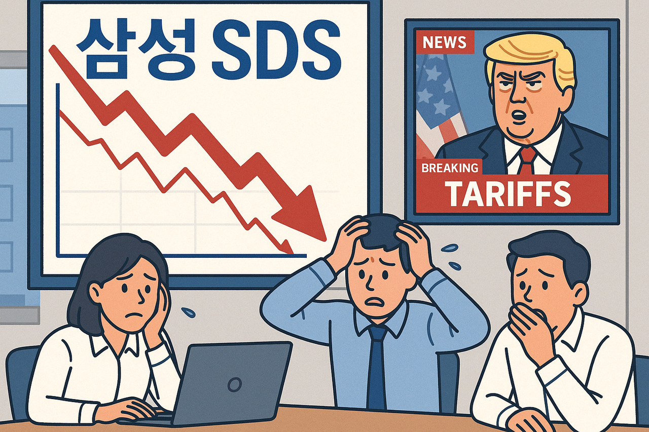 ​경기 침체와 미국발 관세 전쟁으로 인한 무역 감소 여파가 올 한 해 지속될 거라는 분석이다. / 챗GPT