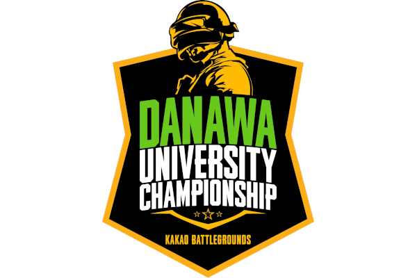 카카오게임즈 배틀그라운드 다나와배 대학최강자전 로고 / 커넥트웨이브 다나와