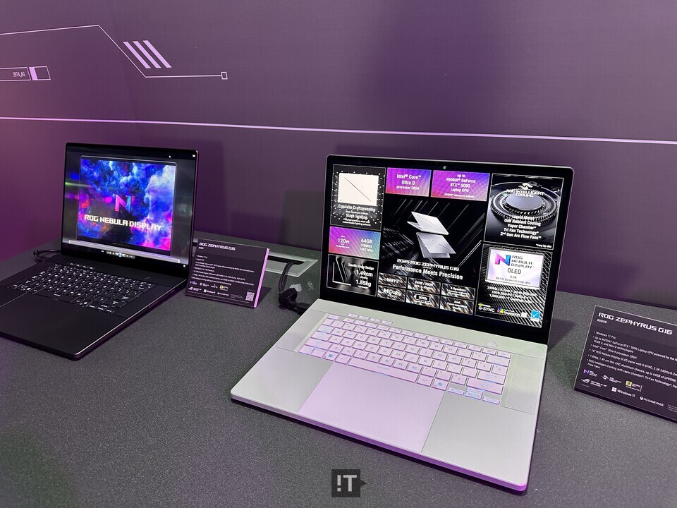 에이수스는 최신 노트북 라인인 ‘ROG 제피러스(Zephyrus, 사진)’에도 지포스 RTX 5000 GPU를 탑재한다고 공개했다. / 타이베이=김경아