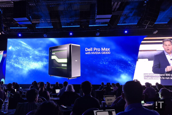 엔비디아 GB300 기반 델 프로 맥스가 소개됐다. / 라스베이거스=권용만 기자