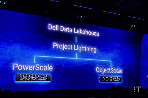 델의 ‘AI 데이터 플랫폼’ 주요 기술 구성 형태 / 라스베이거스=권용만 기자