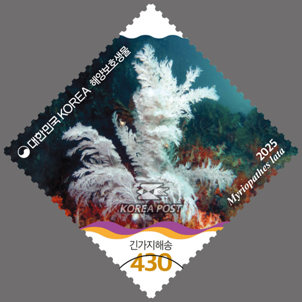 해양보호생물 워터. / 우정사업본부